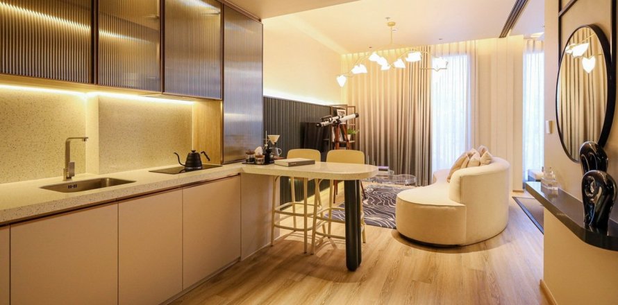 Condo à Chon Buri, Thaïlande, 1 chambre à Arom Jomtien № 64863