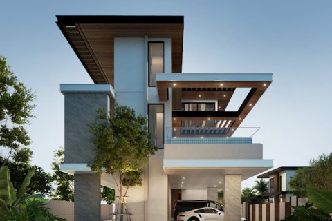 Chalet de 3 dormitorios en Pattaya, Tailandia № 203515