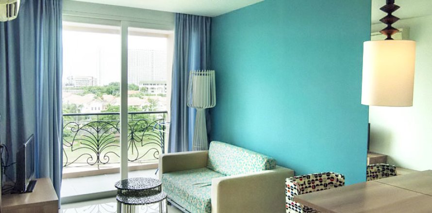 Condominio de 1 dormitorio en Jomtien Beach, Pattaya, Tailandia № 204147
