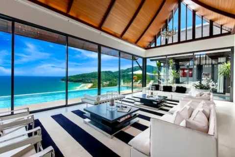 Haus auf Naithon Beach, Thailand 5 Schlafzimmer № 3691