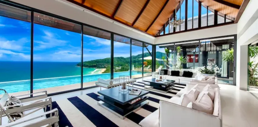 Haus auf Naithon Beach, Thailand 5 Schlafzimmer № 3691
