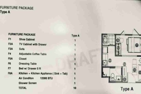 Estudio en el condominio en Bangkok, Tailandia № 208637 - foto 15