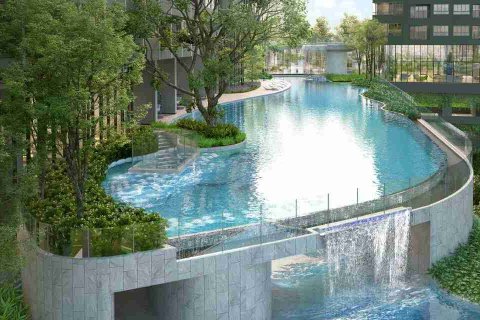 Studio in the Condo in Thonburi, Bangkok, Thailand  № 208641