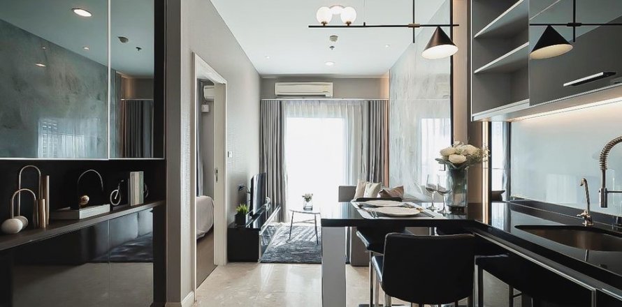 Condominio de 1 dormitorio en Bangkok, Tailandia № 143433