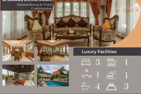 Chalet de 3 dormitorios en Samut Prakan, Tailandia № 159403 - foto 3