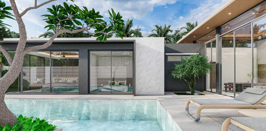 Chalet de 3 dormitorios en Bang Tao, Tailandia № 166204