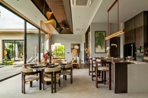 Chalet de 3 dormitorios en Phuket, Tailandia № 146432 - foto 7