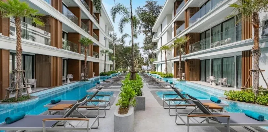 Estudio en el condominio en Bang Tao, Tailandia № 153824