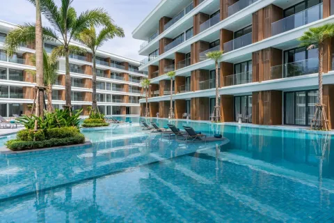 Estudio en el condominio en Bang Tao, Tailandia № 153824 - foto 10