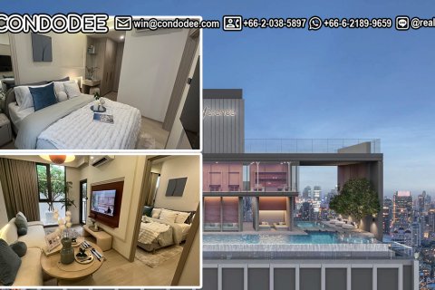 Condo in Watthana, Bangkok, Thailand, 1 bedroom  № 201167