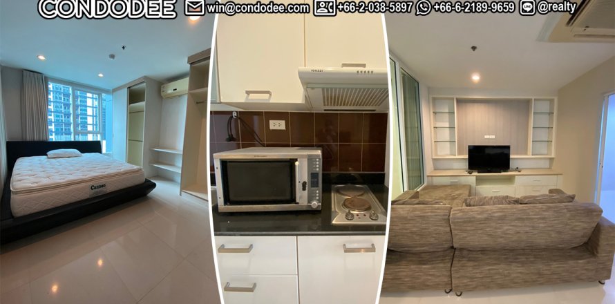 Condo in Watthana, Bangkok, Thailand, 2 bedrooms  № 201166