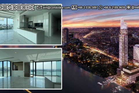 Condo in Sathon, Bangkok, Thailand, 4 bedrooms № 201162