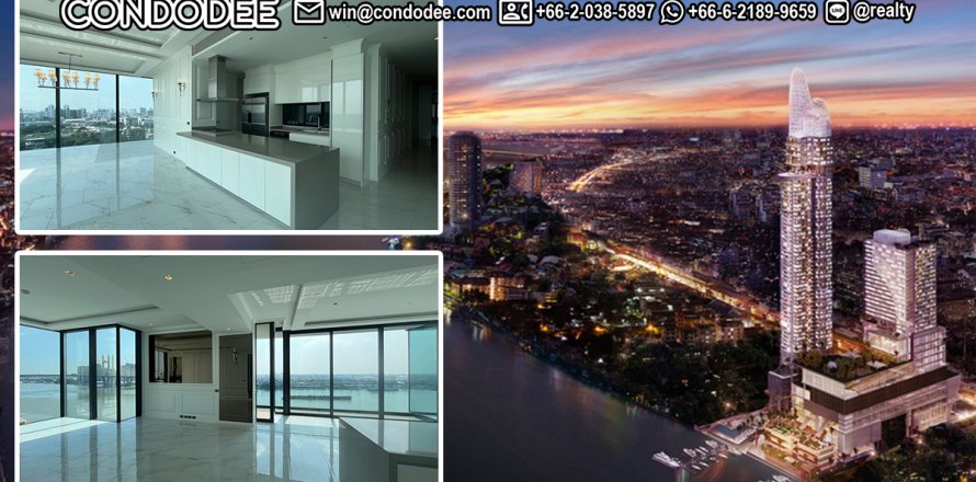Condo in Sathon, Bangkok, Thailand, 4 bedrooms № 201162