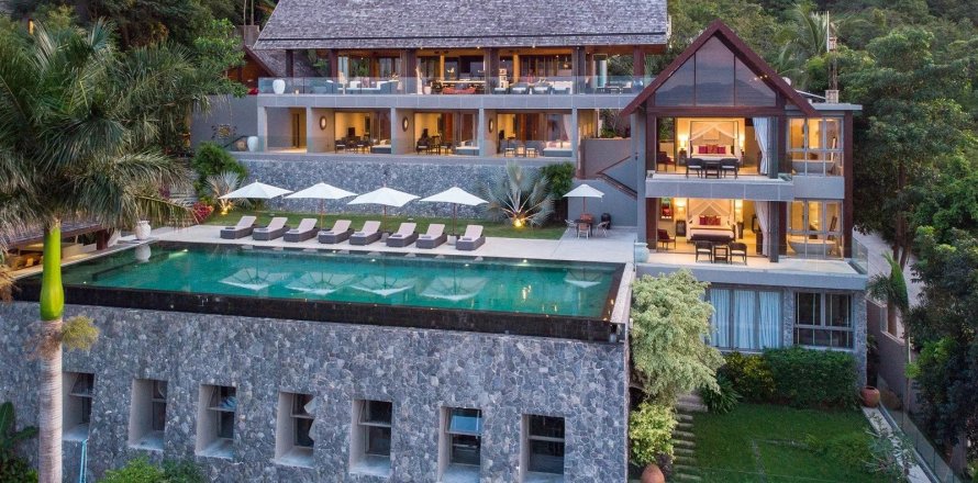 Haus in Ko Samui, Thailand 6 Schlafzimmer № 118455