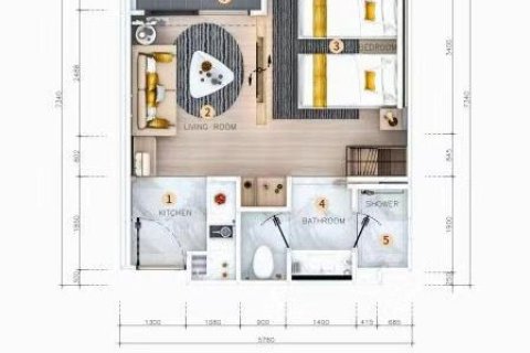 Condominio de 1 dormitorio en Rawai, Tailandia № 179707 - foto 10
