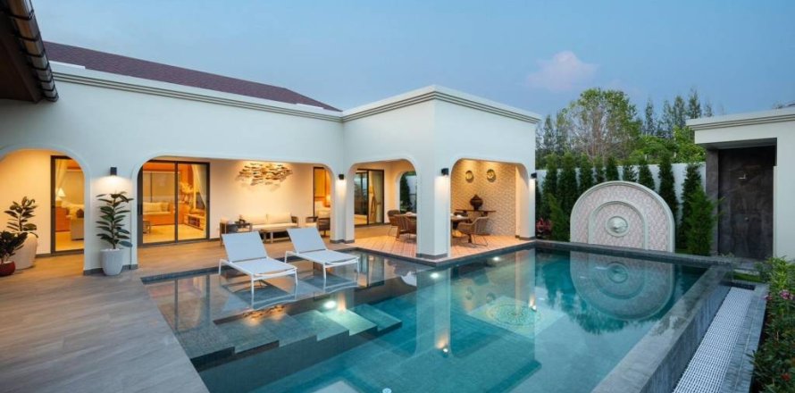 Chalet de 3 dormitorios en Hua Hin, Tailandia № 146686