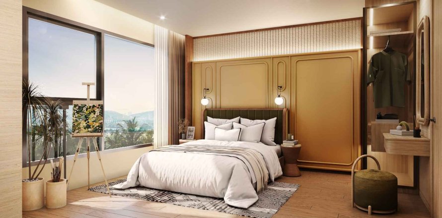 Apartamento de 1 dormitorio en Origin Place Centre Phuket, Phuket, Tailandia № 163719
