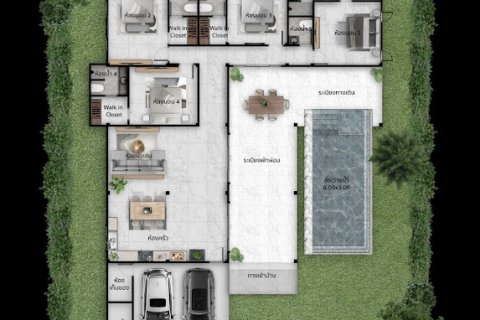 Chalet de 4 dormitorios en Hua Hin, Tailandia № 169944 - foto 17