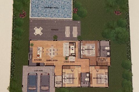 Chalet de 3 dormitorios en Hua Hin, Tailandia № 169947 - foto 16