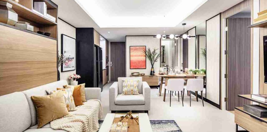 Condominio de 2 dormitorios en Bangkok, Tailandia № 183646