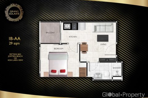 Sobre plano Grand Solaire Pattaya en Chon Buri, Tailandia № 37152 - foto 18