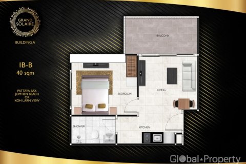 Sobre plano Grand Solaire Pattaya en Chon Buri, Tailandia № 37152 - foto 19