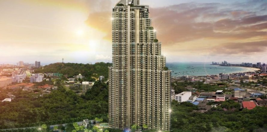 Condominio de 1 dormitorio en Chon Buri, Tailandia en Grand Solaire Pattaya  № 43113