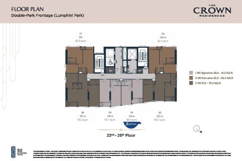 Condominio de 2 dormitorios en Bangkok, Tailandia № 165617 - foto 14