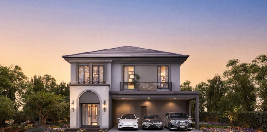 Chalet de 3 dormitorios en Pattaya, Tailandia № 203511