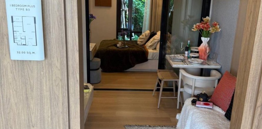 Condominio de 1 dormitorio en Bangkok, Tailandia № 146972