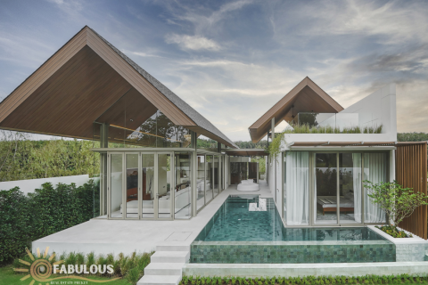 Chalet de 4 dormitorios en Bang Tao, Tailandia № 179698 - foto 7