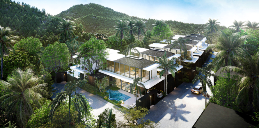 Chalet de 3 dormitorios en Bang Tao, Tailandia № 179695