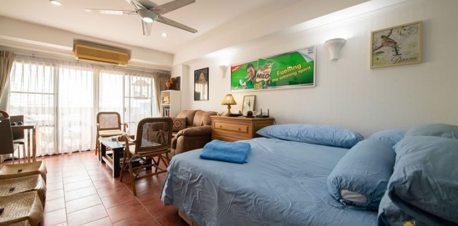Estudio en el condominio en Pattaya, Tailandia № 204237