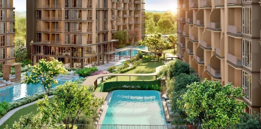 Condominio de 1 dormitorio en Bang Tao, Tailandia № 179197