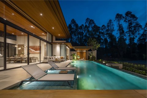 Chalet de 3 dormitorios en Bang Tao, Tailandia № 179195 - foto 4