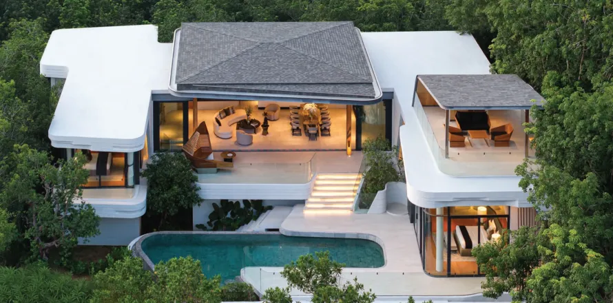 Chalet de 4 dormitorios en Phuket, Tailandia № 172574
