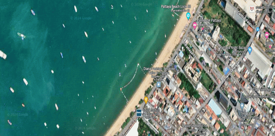 Terrain à Pattaya, Thaïlande 1120 m2 № 198492