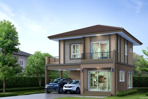 Chalet de 3 dormitorios en Pattaya, Tailandia № 209693