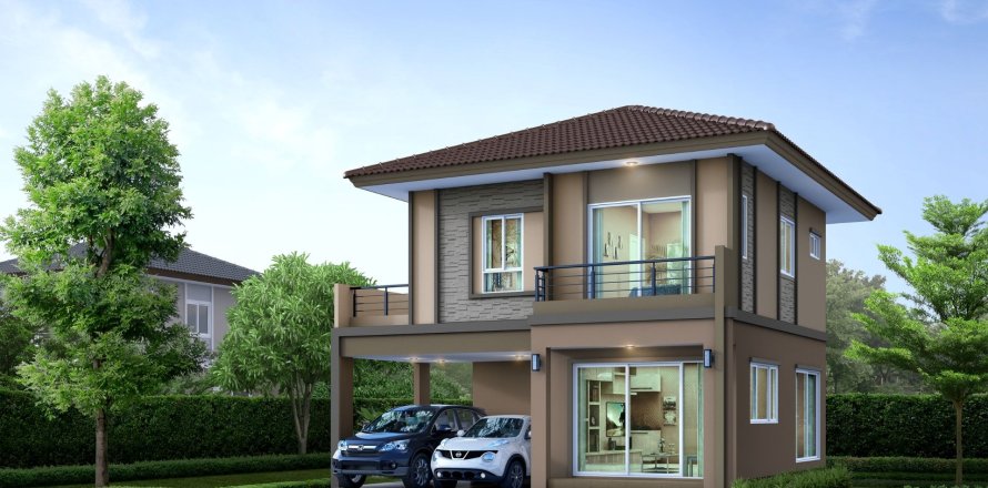 Chalet de 3 dormitorios en Pattaya, Tailandia № 209693