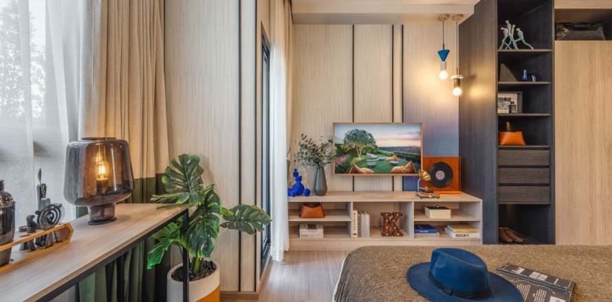 Condo à Phuket, Thaïlande, 2 chambres à The Base Bukit № 180290