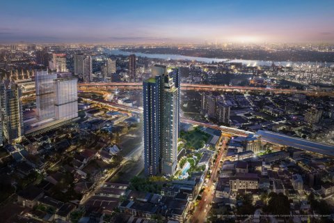 Condominio de 1 dormitorio en Bangkok, Tailandia № 170195 - foto 17