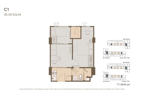 Condominio de 1 dormitorio en Sathon, Bangkok, Tailandia № 170198 - foto 10