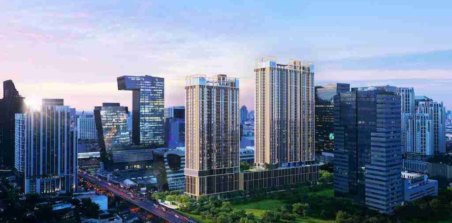 Condominio de 2 dormitorios en Bangkok, Tailandia № 183740