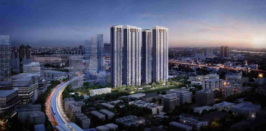 Condominio de 1 dormitorio en Bangkok, Tailandia № 183745