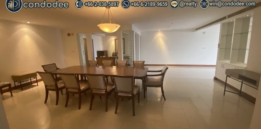 Condo à Khlong Toei, Bangkok, Thaïlande, 3 chambres № 200844