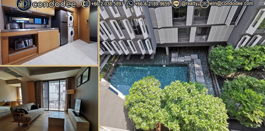 Condominio de 1 dormitorio en Watthana, Bangkok, Tailandia № 200847