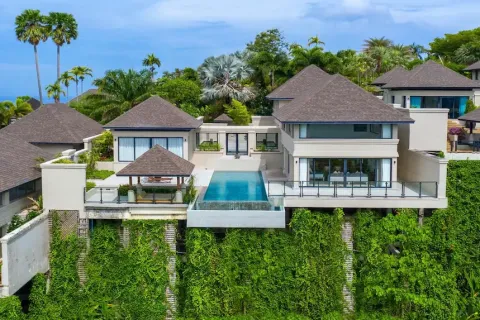 Chalet de 4 dormitorios en Bang Tao, Tailandia № 190692 - foto 3