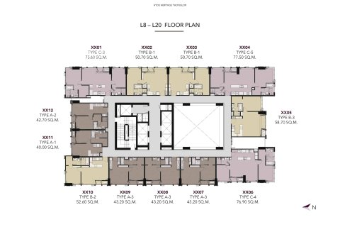 Condo à Bangkok, Thaïlande, 1 chambre № 166954 - photo 7