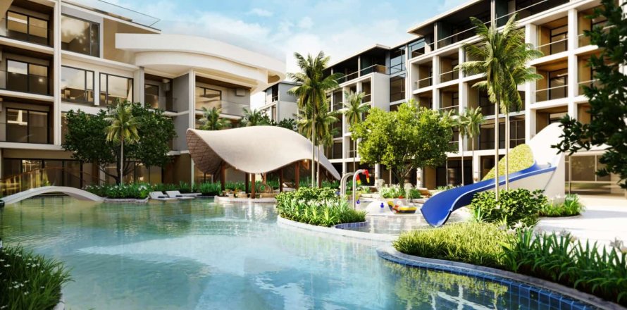 Condominio de 1 dormitorio en Naithon Beach, Tailandia № 166643
