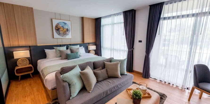 Condominio de 1 dormitorio en Naithon Beach, Tailandia № 166642